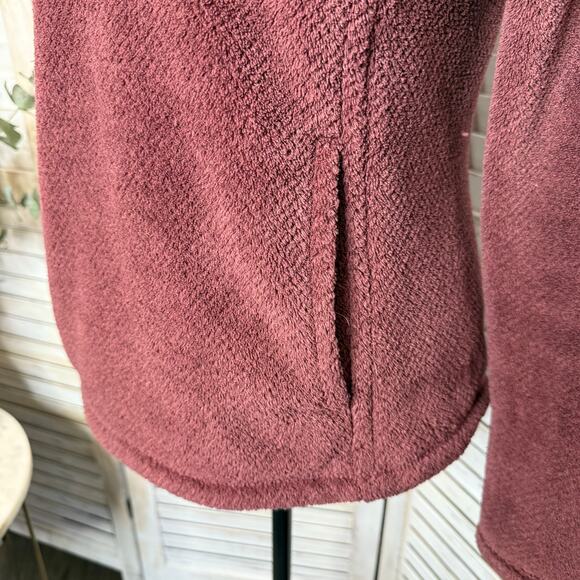 PATAGONIA Women's S Re-Tool Snap-T Fleece Pullover Jacket Polartec Rose Mauve - Picture 7 of 13
